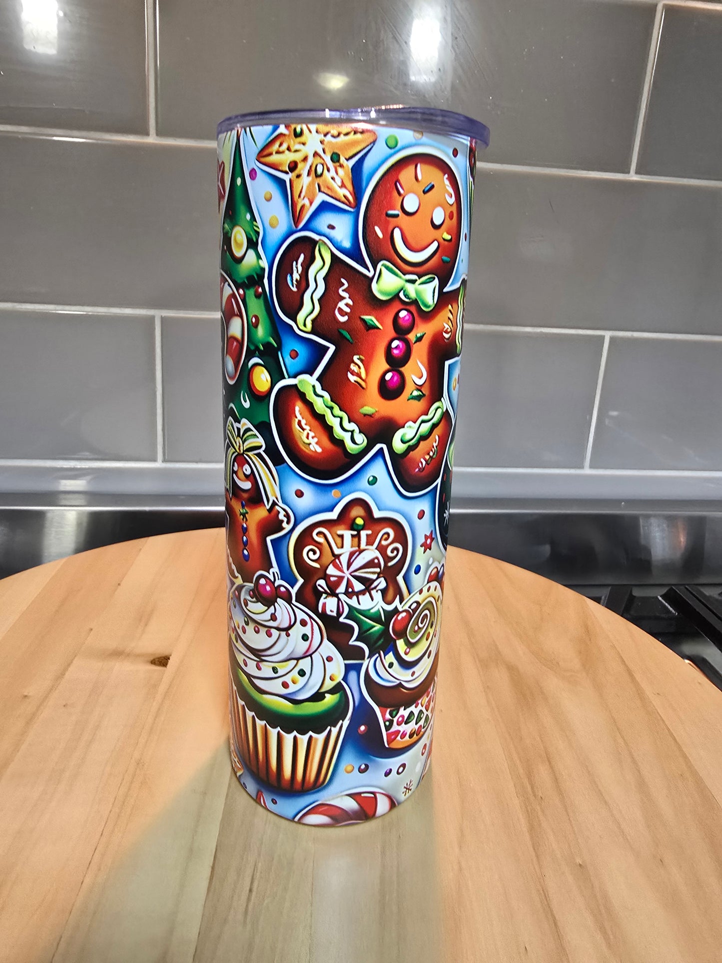 Christmas Treats 20 oz tumbler