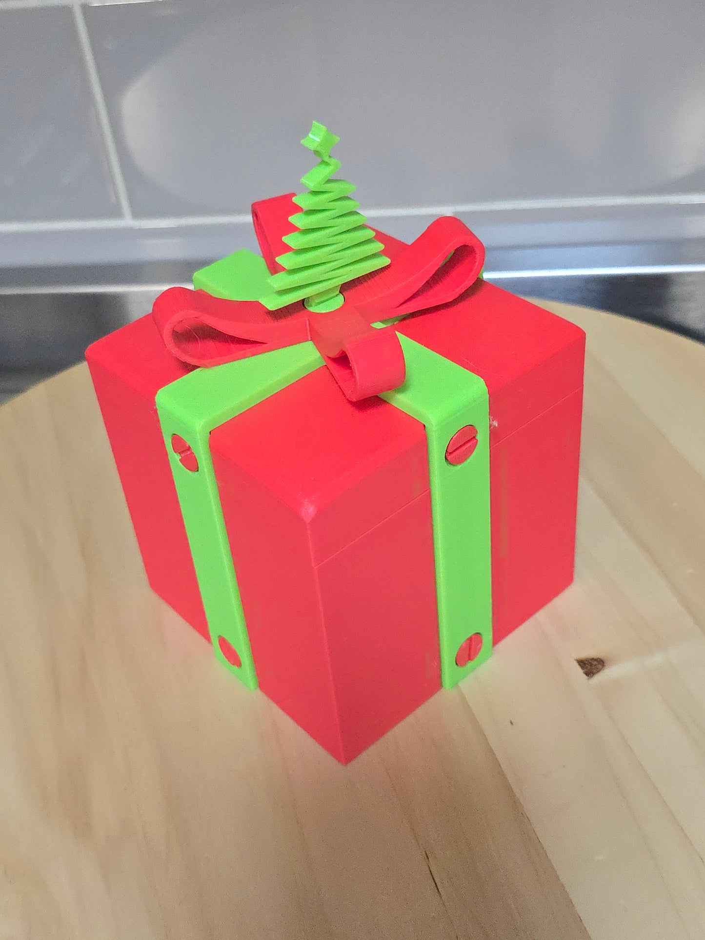🎀🎁The "less annoying" 3d printed gift box🎄