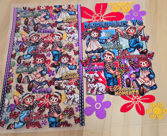 20oz Raggedy Ann Wrap