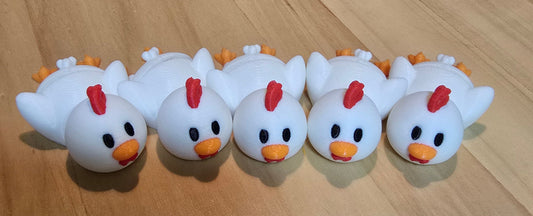 🐔3D Mini collectible Chicken with thick legs