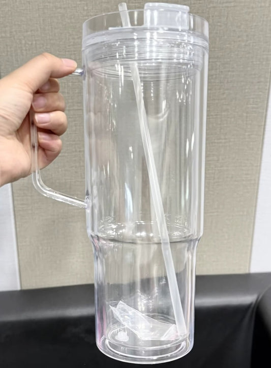 PRE ORDER 40oz snowglobe tumbler