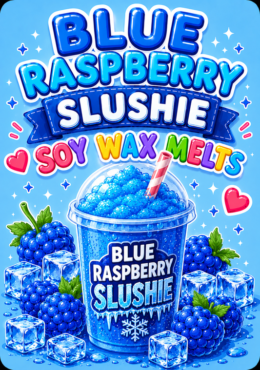 Blue Raspberry Slushie - assorted wax melts