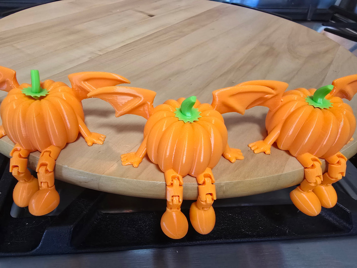 3D Pumpkin shelf buddy