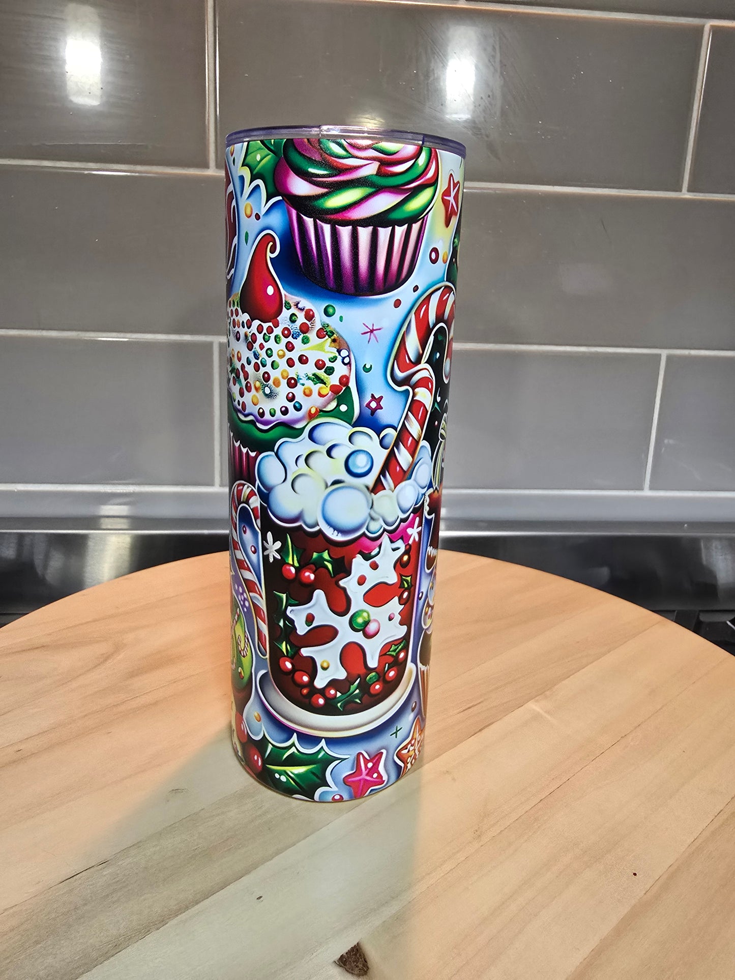 Christmas Treats 20 oz tumbler
