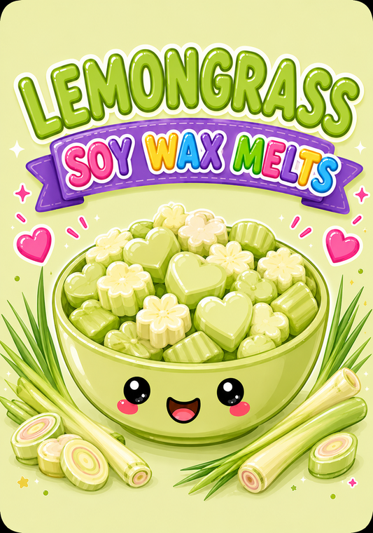 Lemongrass - assorted wax melts