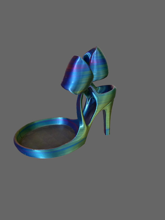 3D Printed High Heel Trinket Tray - Statement Piece