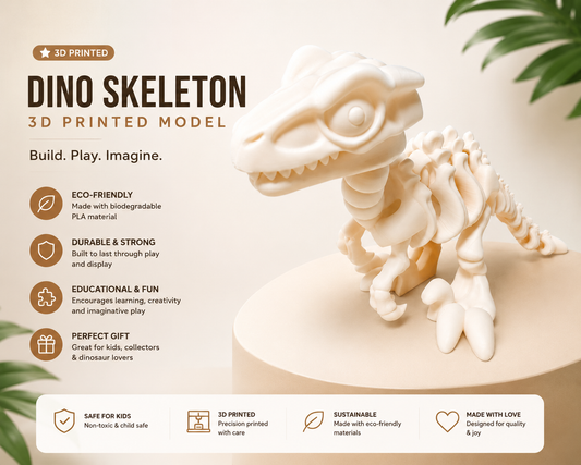3D Printed Velociraptor Collectible 🦖⚡