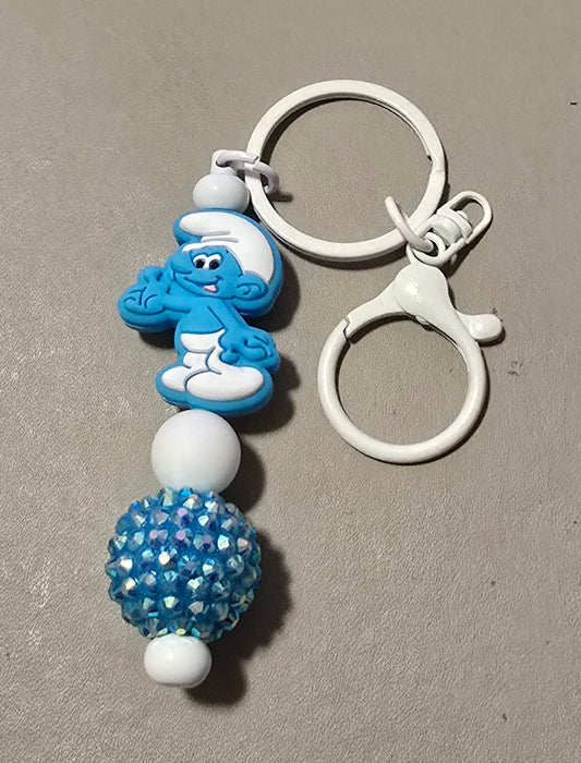 Little Blue Guy keyring