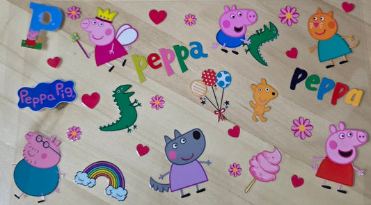 10oz Peppa Pig wrap