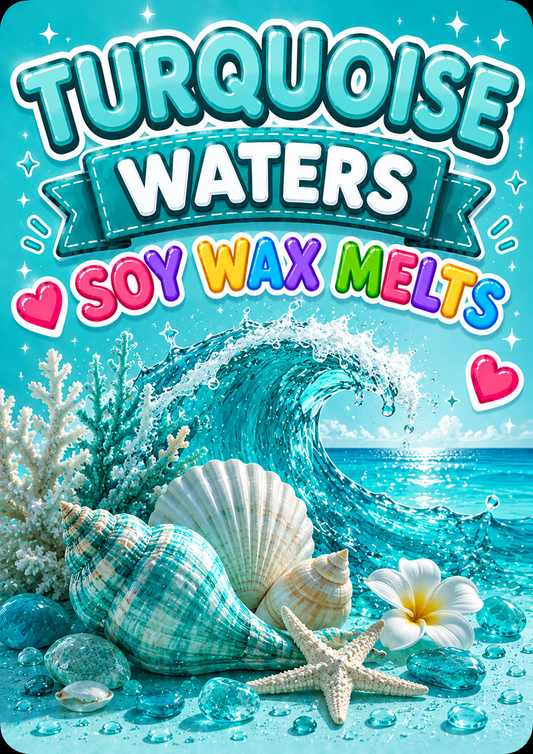 Turquoise Waters - assorted wax melts