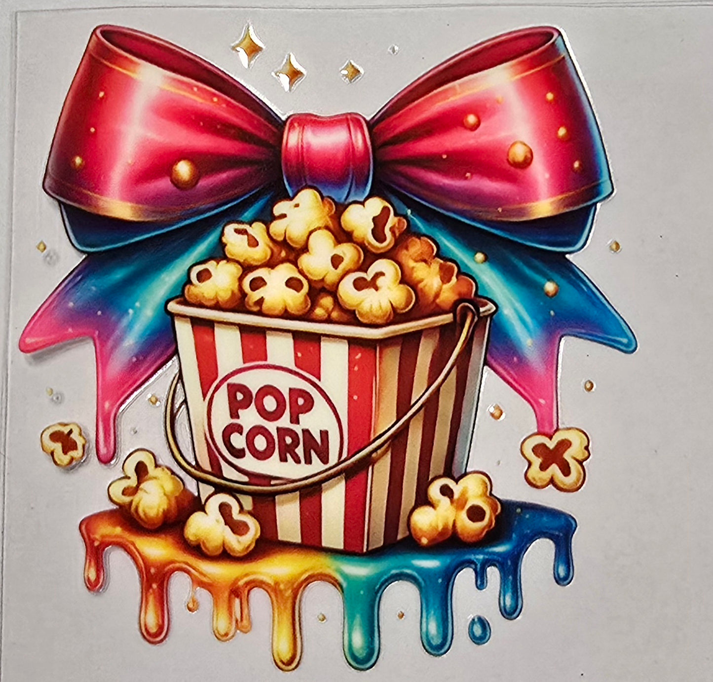 Big Bow Popcorn / Snack Bucket