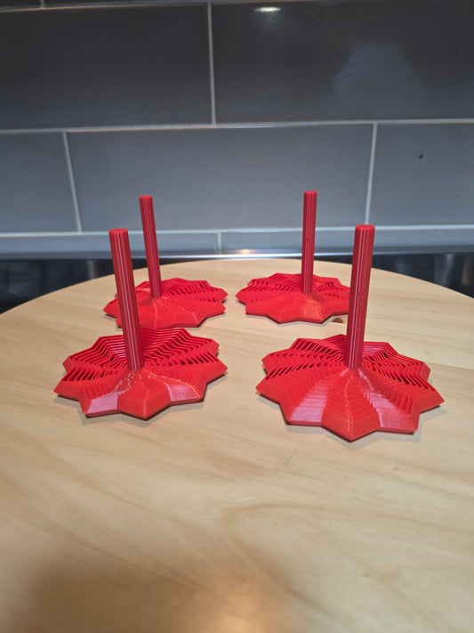 3D 10 star fidget - small
