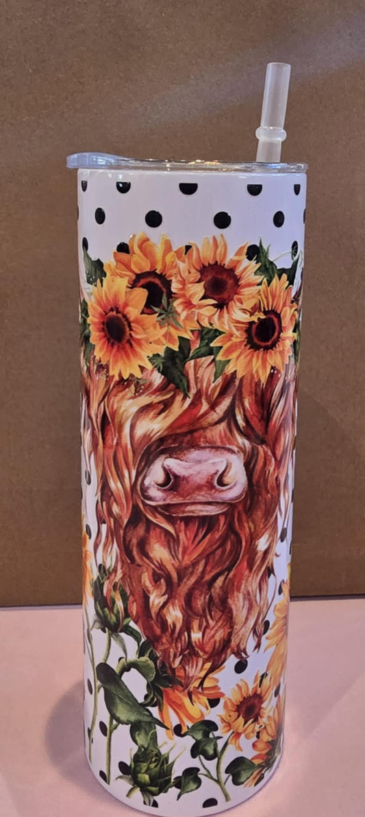 Dotty Cow 20oz Tumbler