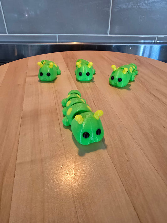 🐛3D Mini Caterpillar