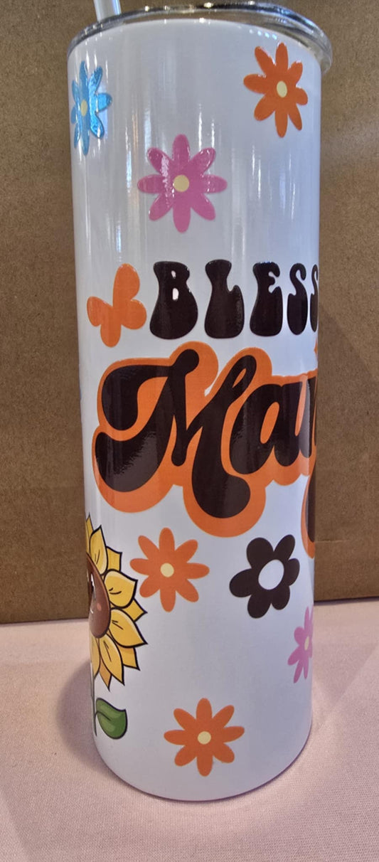 Blessed Mama 20oz Tumbler