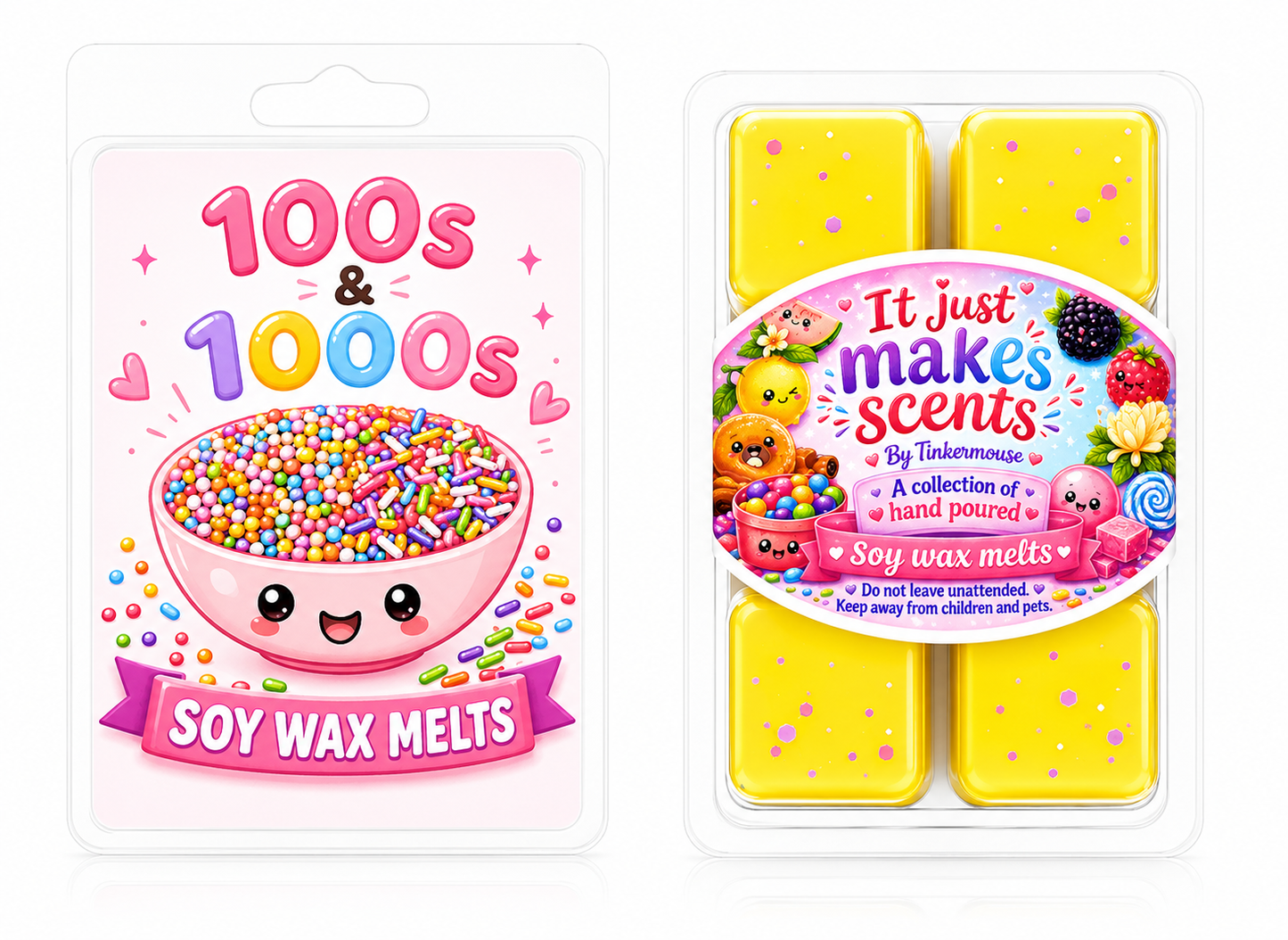 100s and 1000s  - wax melts