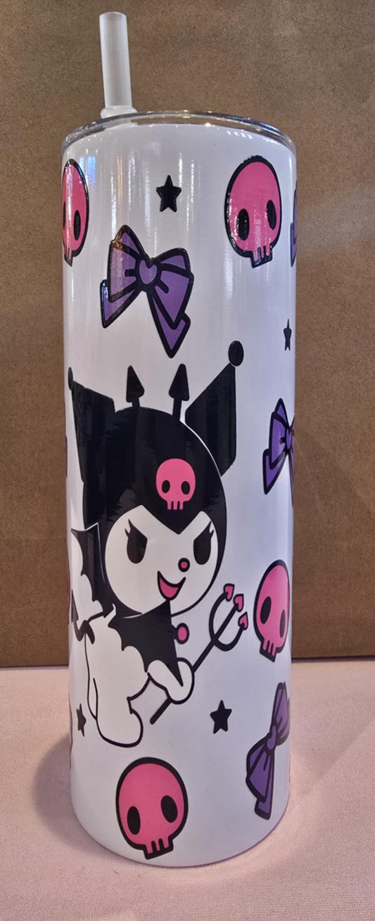 Kuromi Bows 20oz Tumbler