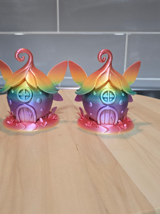 🌈 3D Printed Rainbow Fairy Cottage