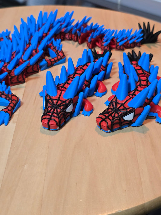 3D Printed Spider Dragon mini – Articulated Collectible 🕸