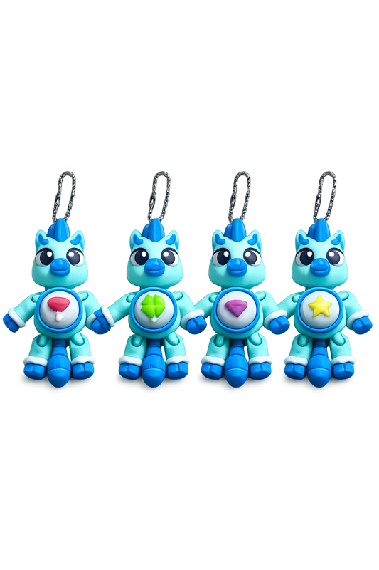 Pony clicker keyring