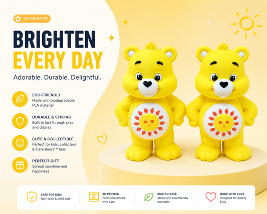 Funshine Bear Inspired Collectible ☀️🌈✨