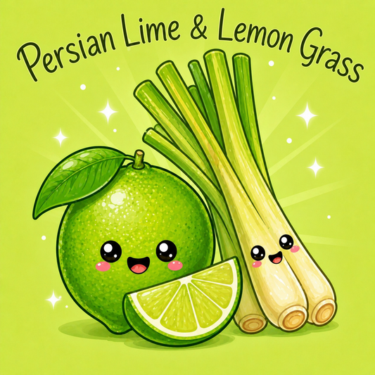 Persian Lime and Lemongrass - wax melts