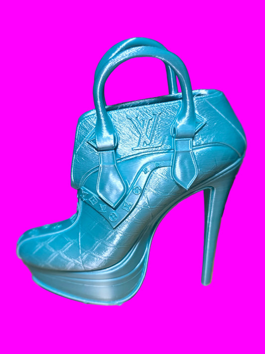 👠 Designer High Heel Ornament – 3D Printed Statement Piece