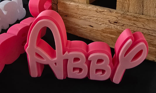 3d name - 4 letters or less