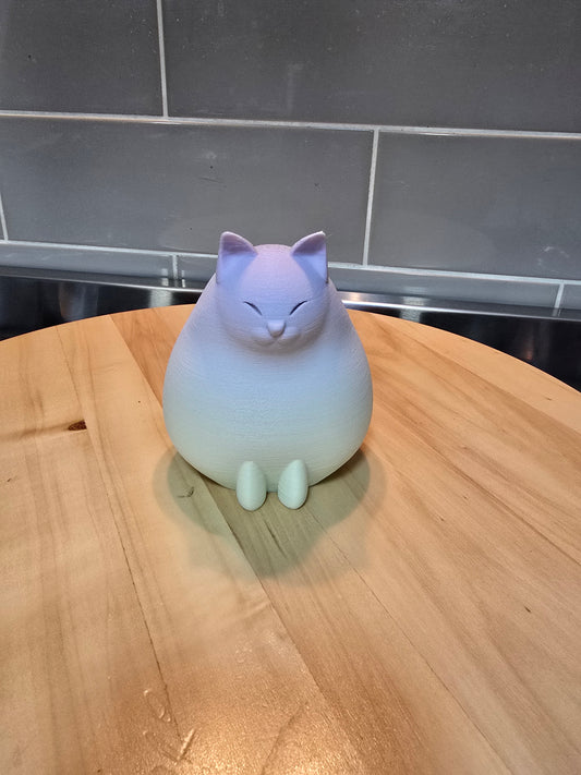 3D Cat Pen Holder