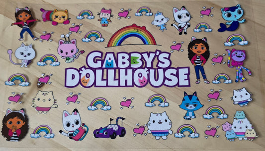 10oz Gabbys Dollhouse wrap