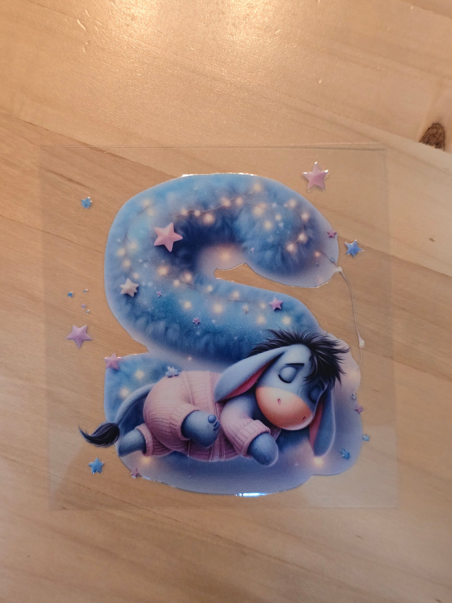 Sleeping Eeyore Inititals
