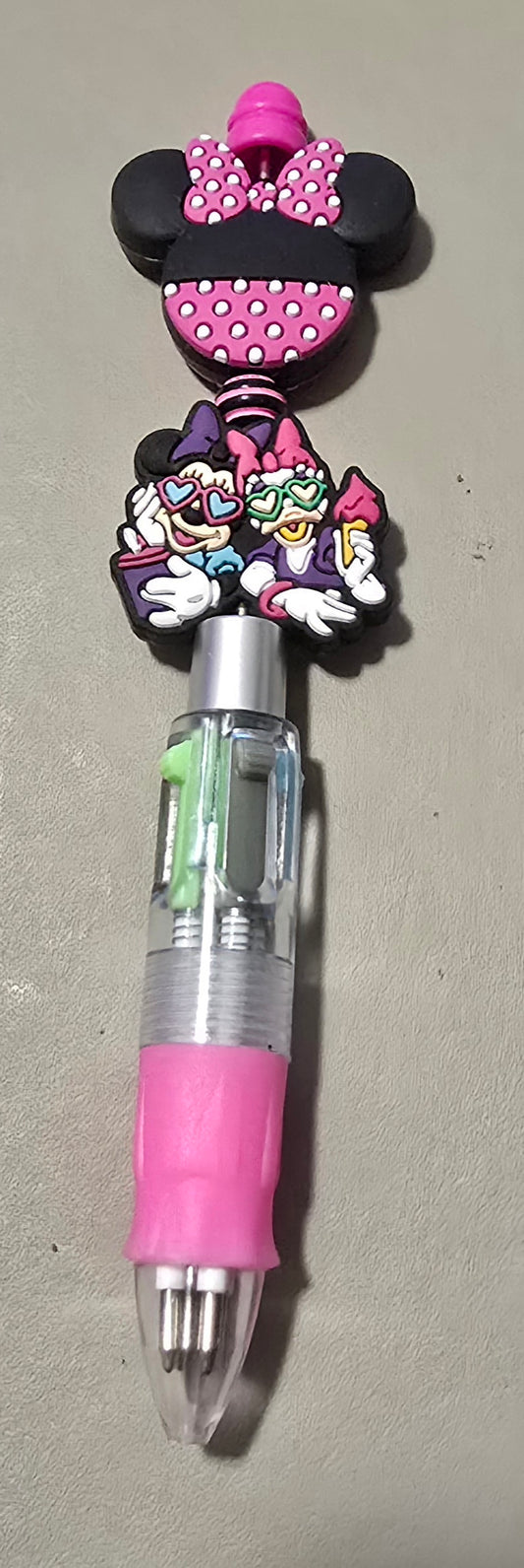 Pink Mrs Mouse multi colour change pen
