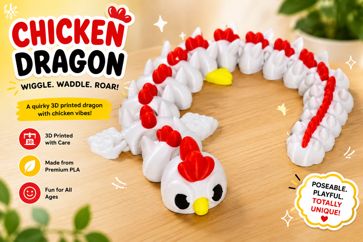 Chicken Dragon Collectible