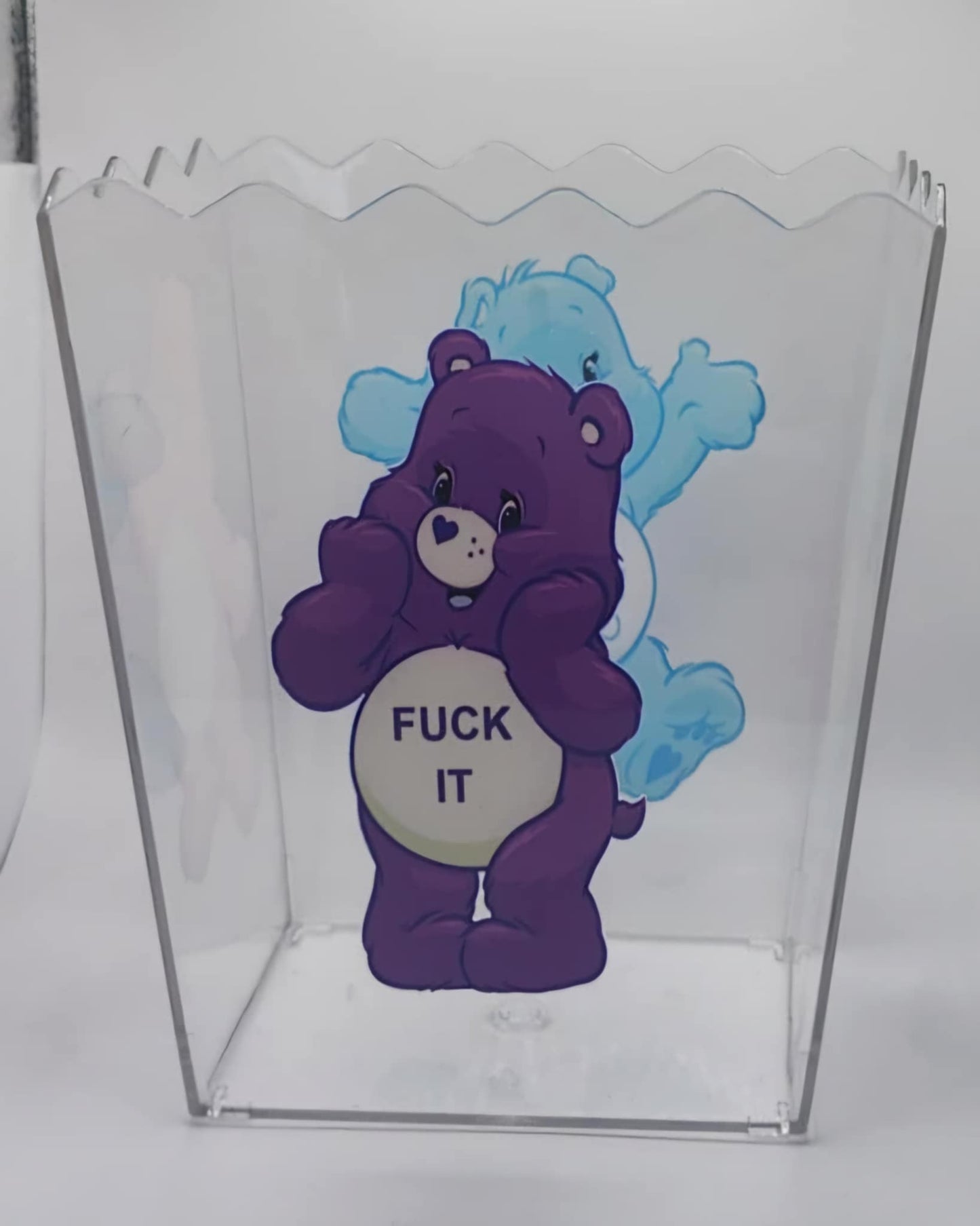 Swear Bears Popcorn / Snack Bucket #1